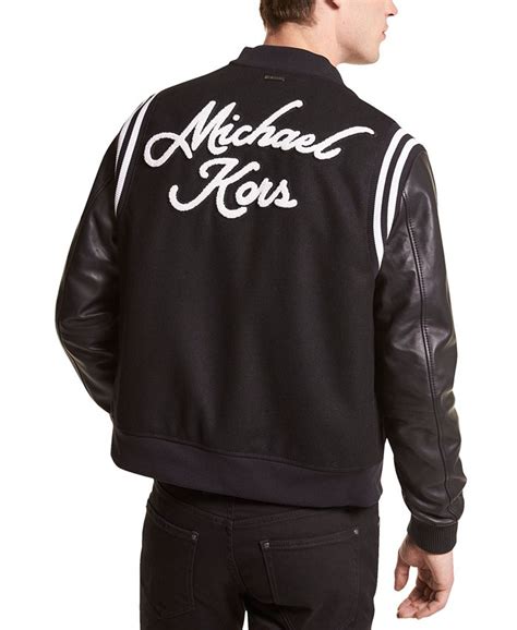 michael kors mens varsity jacket|michael kors jacket men's sale.